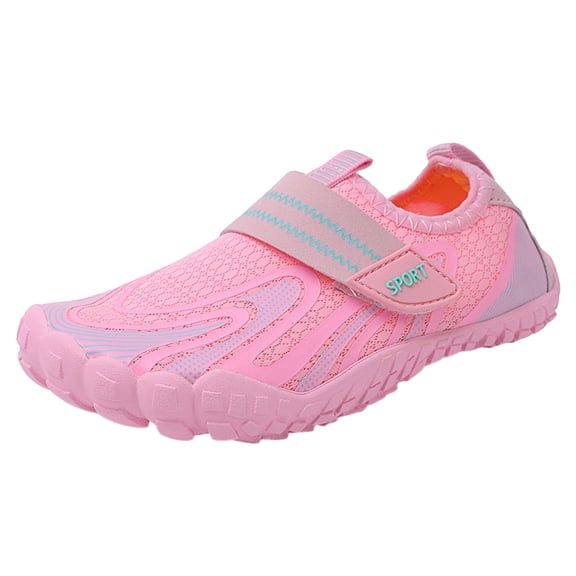 Lujianch Children Shoes Comfortable Soft Sole Casual Shoes Fashionable Outdoor Beach Wading Shoes Breathable Mesh Girls Shoes for Summer Size 5.5-6 Years