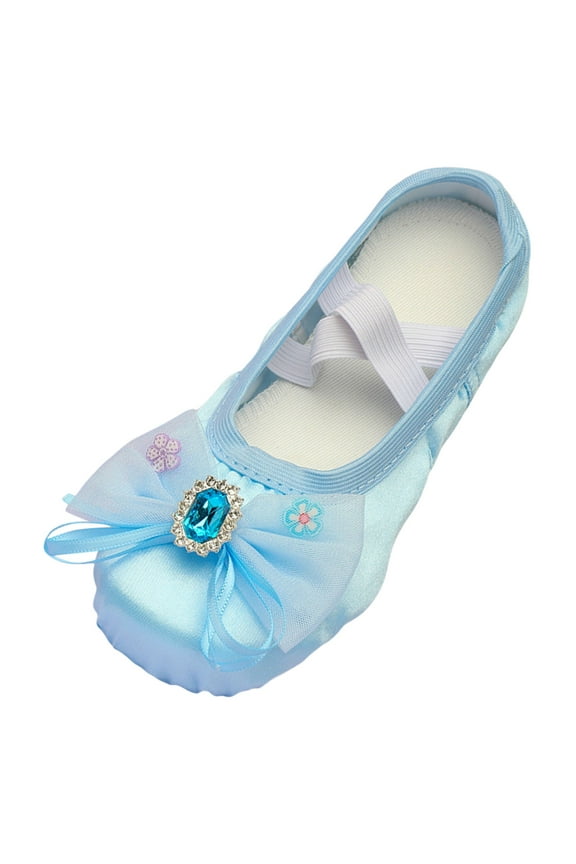 Children Shoes Dance Shoes Warm Dance Ballet Performance Indoor Shoes Yoga Dance Shoes Toddler Girls Sneakers Size 2-2.5 Years
