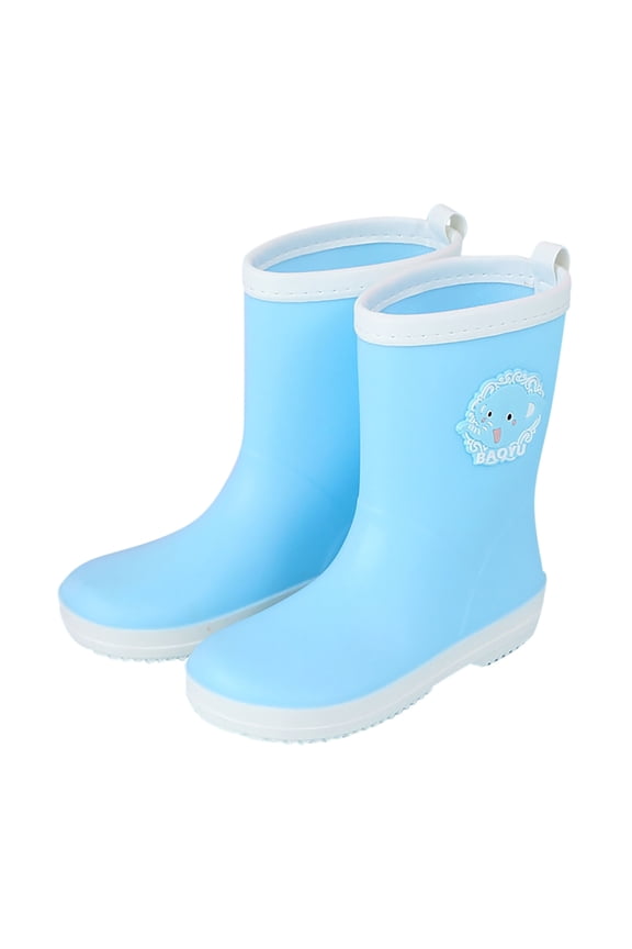 Creative Children Waterproof Rain Boots Comfortable Wrapped Cartoon Removble Interior Design Children Rain Shoes Sparkly Girls Boots