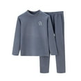 thumbnail image 1 of Lujianch Girls Thermal Underwear Set Long Lined Kids Base Layer Top Bottom 6-7 Years, 1 of 3