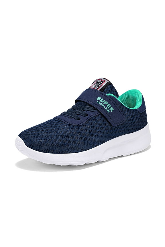 Kids Girls Boys Running Shoes Lightwight Breathable Slip On Athletic Sport Sneakers Lightweight Girls Sneakers Size 12.5-Little Child