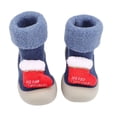 thumbnail image 1 of Lujianch Winter New Thickened Warm Baby Socks Christmas Toddler Children Shoes Walking Socks Breathable Baby Sneakers Size 3-6 Months, 1 of 4