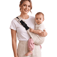 thumbnail image 1 of Lujifo Baby Sling Carrier, Adjustable Toddler Sling, Khaki Houndstooth, One Size, 1 of 12