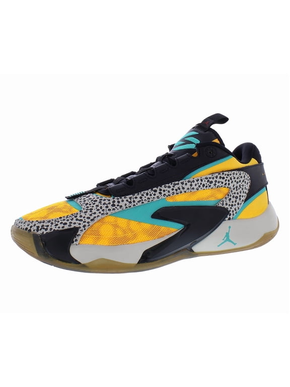 Jordan Luka 2 Unisex Shoes Size 8, Color: Laser Orange/Hyper Jade/Black