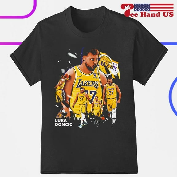 Luka Doncic Angeles Lakers basketball graphic shirt