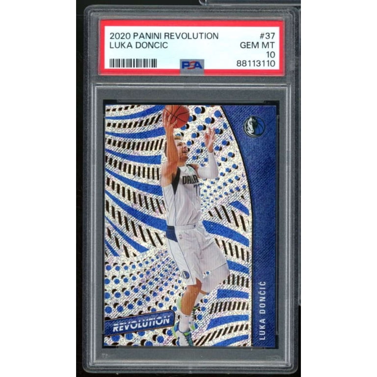 Luka Doncic Card 2020-21 Panini Revolution #37 PSA 10