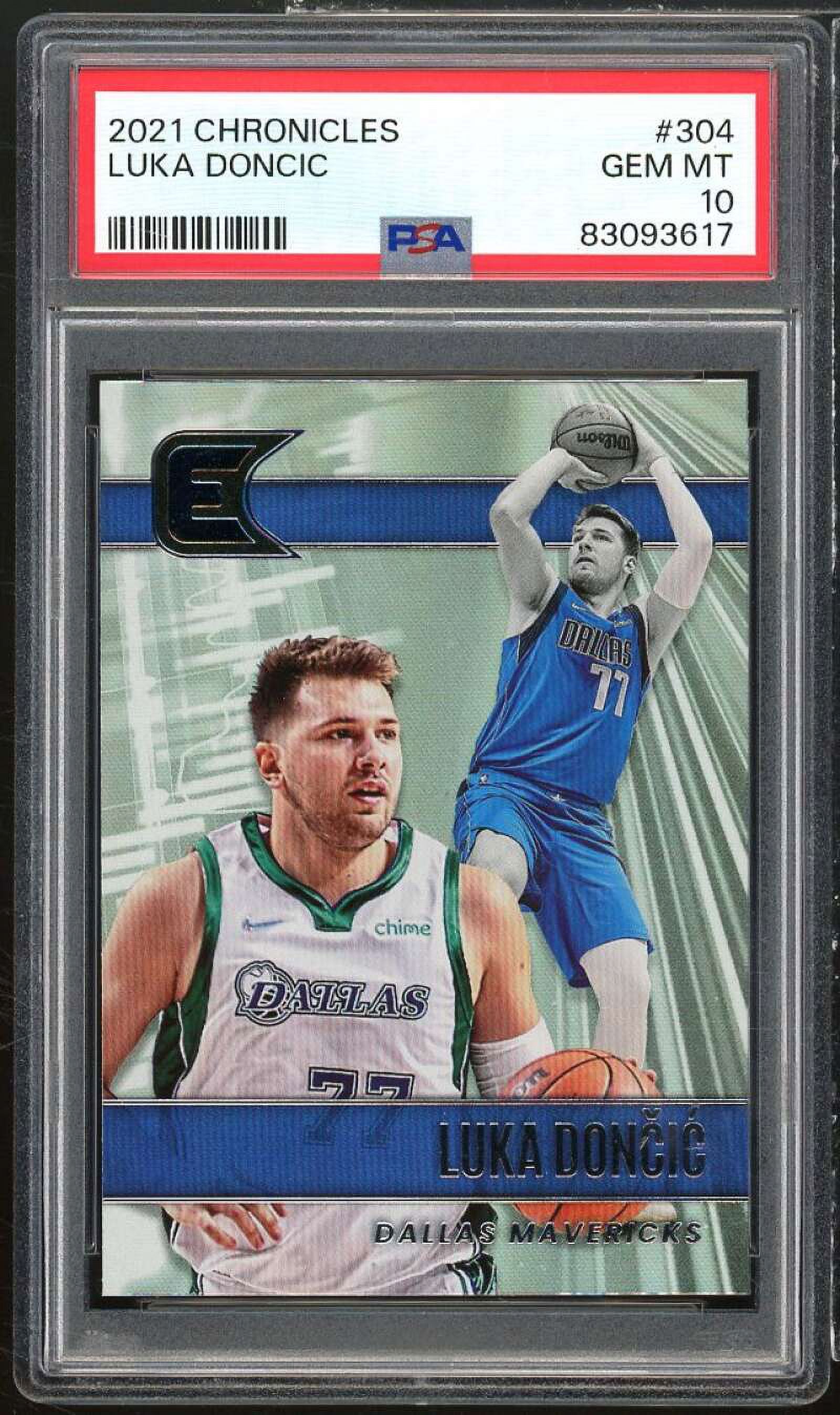 Luka Doncic Card 2021-22 Chronicles #304 PSA 10 - Walmart.com Luka Doncic Card 2021-22 Chronicles #304 PSA 10 - Walmart.com
