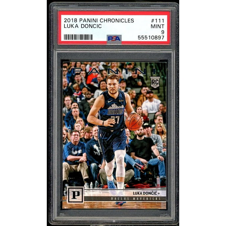 Luka Doncic Rookie Card 2018-19 Panini Chronicles #111 PSA 9