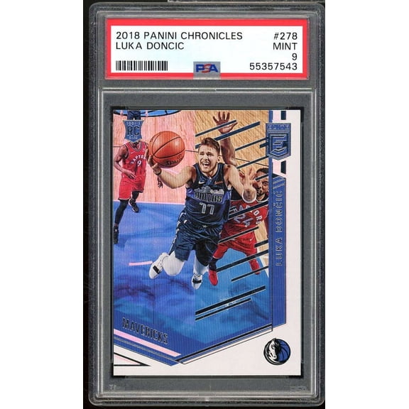 Luka Doncic Rookie Card 2018-19 Panini Chronicles #278 PSA 9
