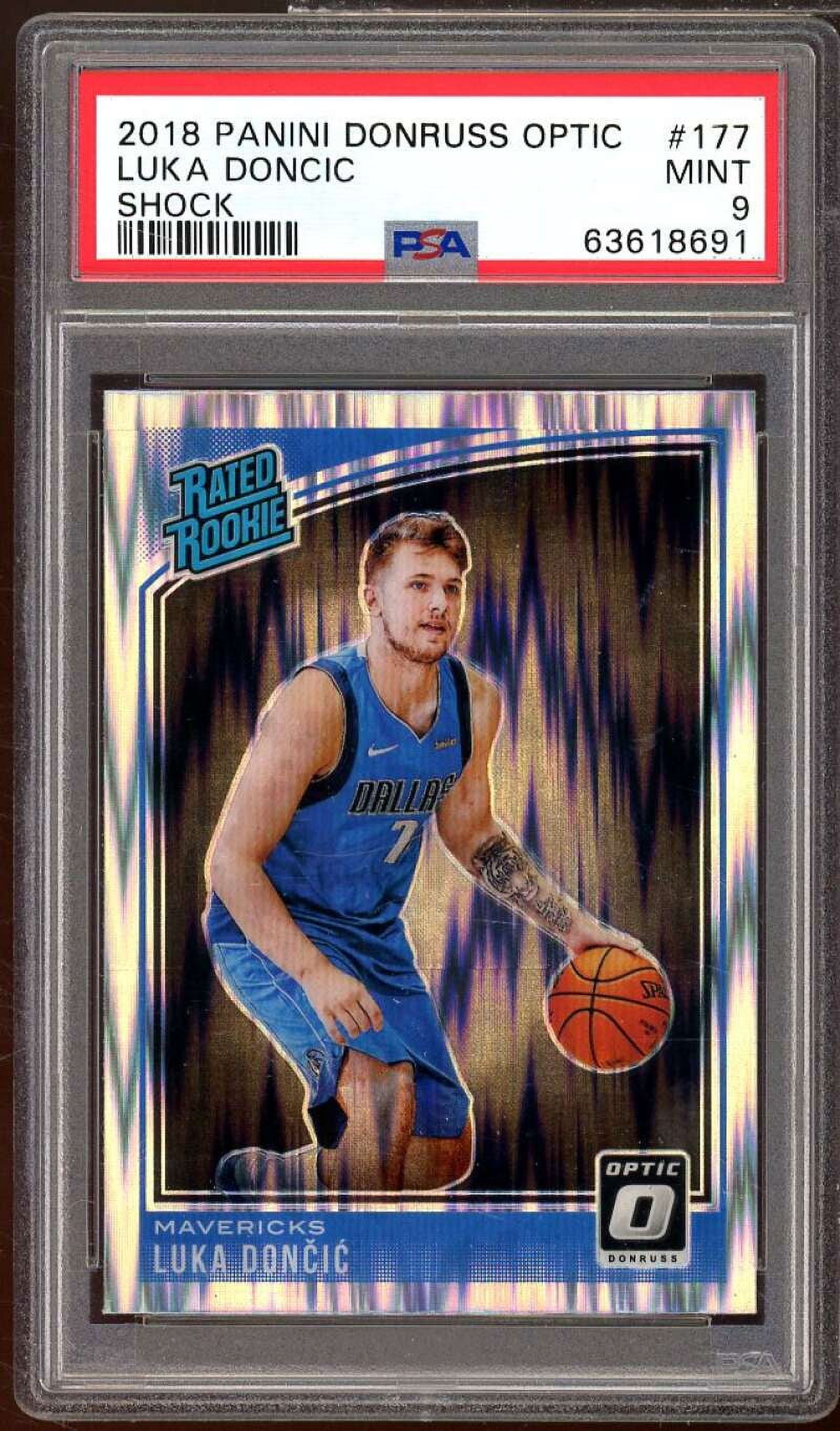 Luka Doncic Rookie Card Donruss