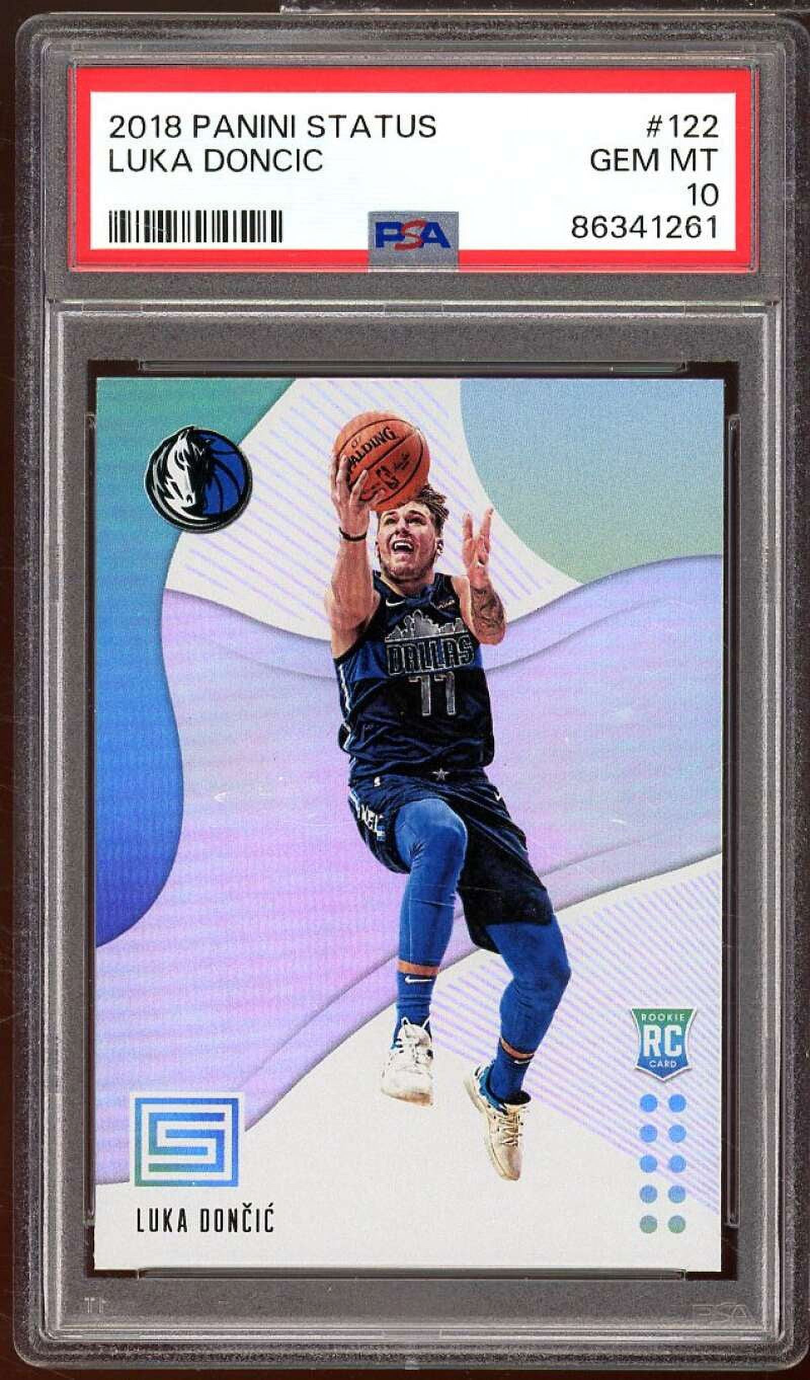 Luka popular Doncic status rookie #122