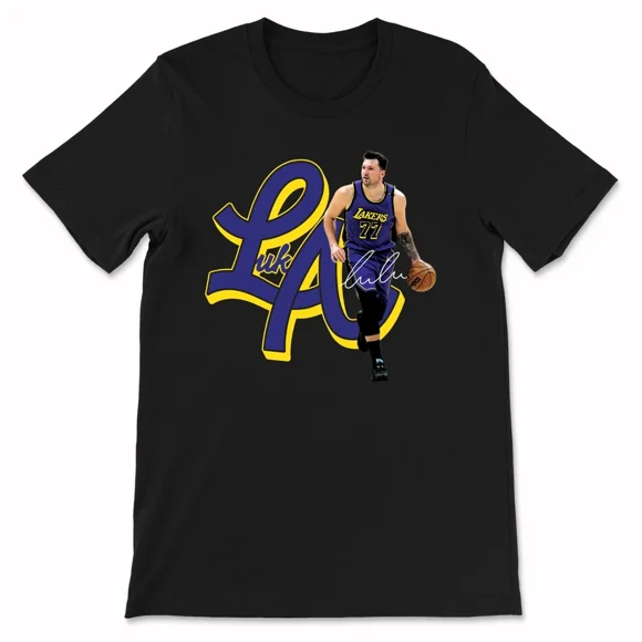 Luka LA Lakers Shirt #77 Basketball Graphic Tee Unisex