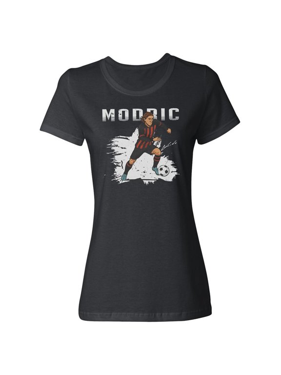 Luka Modric Inspired Soccer Milano Fans T-Shirt