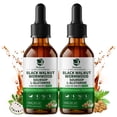 thumbnail image 1 of Lukaree Premium Liquid Gut Cleanse & Detox Drops - with Black Walnut, Wormwood, Soursop & L-Glutamine - Supports Digestive Health, Microbiome Balance & Gut Lining - 4 fl oz(60 Servings), 1 of 9
