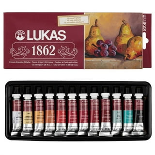 Lukas Berlin Artist Water Mixable Oil Paint Colors, Solvent Free