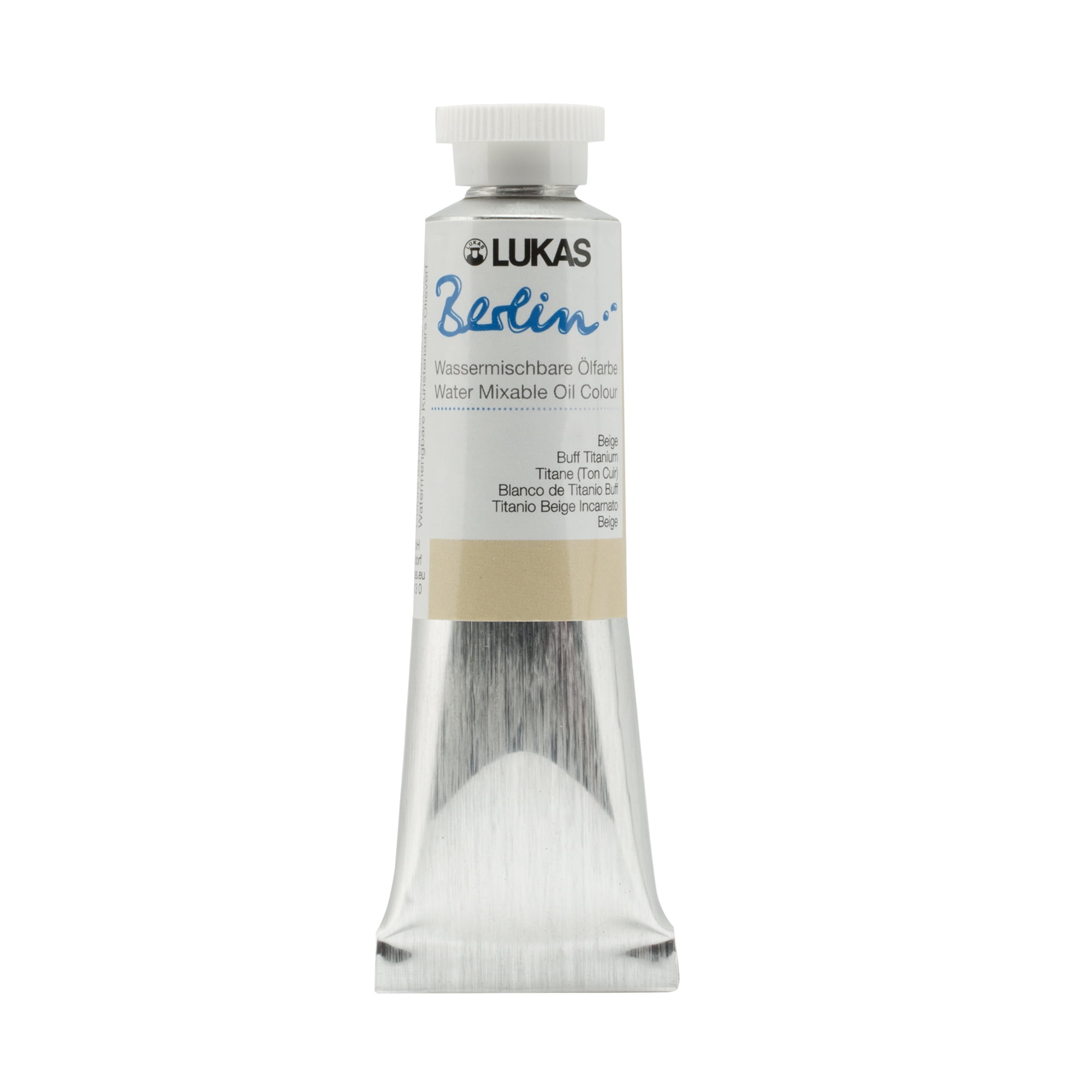 Lukas Berlin Artist Water Mixable Oil Paint Colors, Solvent Free,