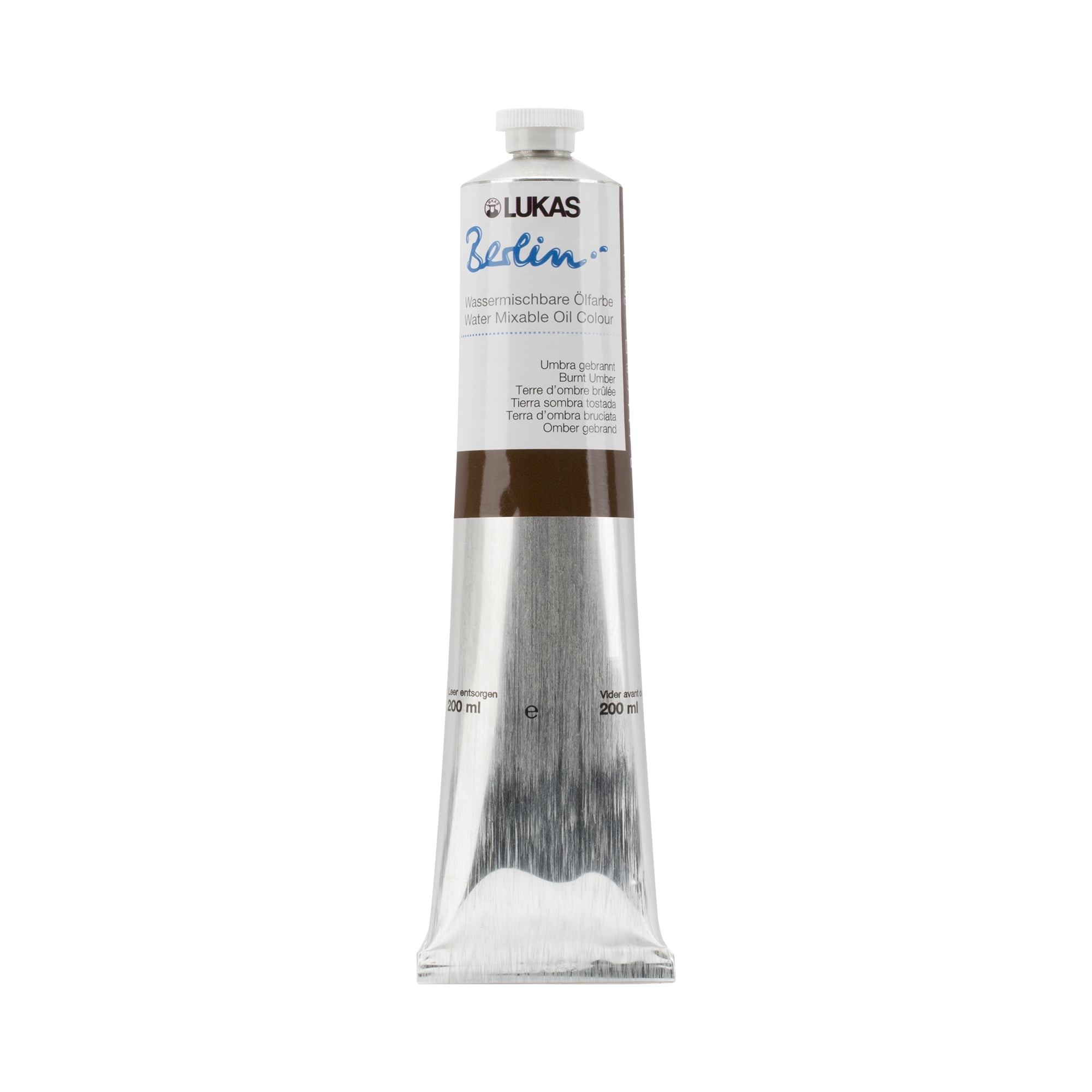 Lukas Berlin Artist Water Mixable Oil Paint Colors, Solvent Free,