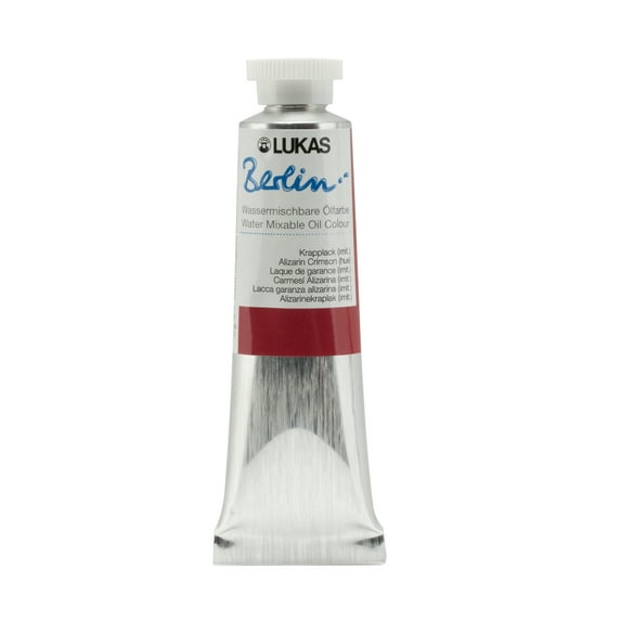 Lukas Berlin Artist Water Mixable Oil Paint Colors, Solvent Free,
