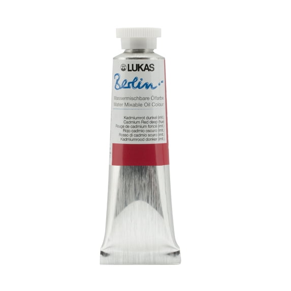 Lukas Berlin Artist Water Mixable Oil Paint Colors, Solvent Free,
