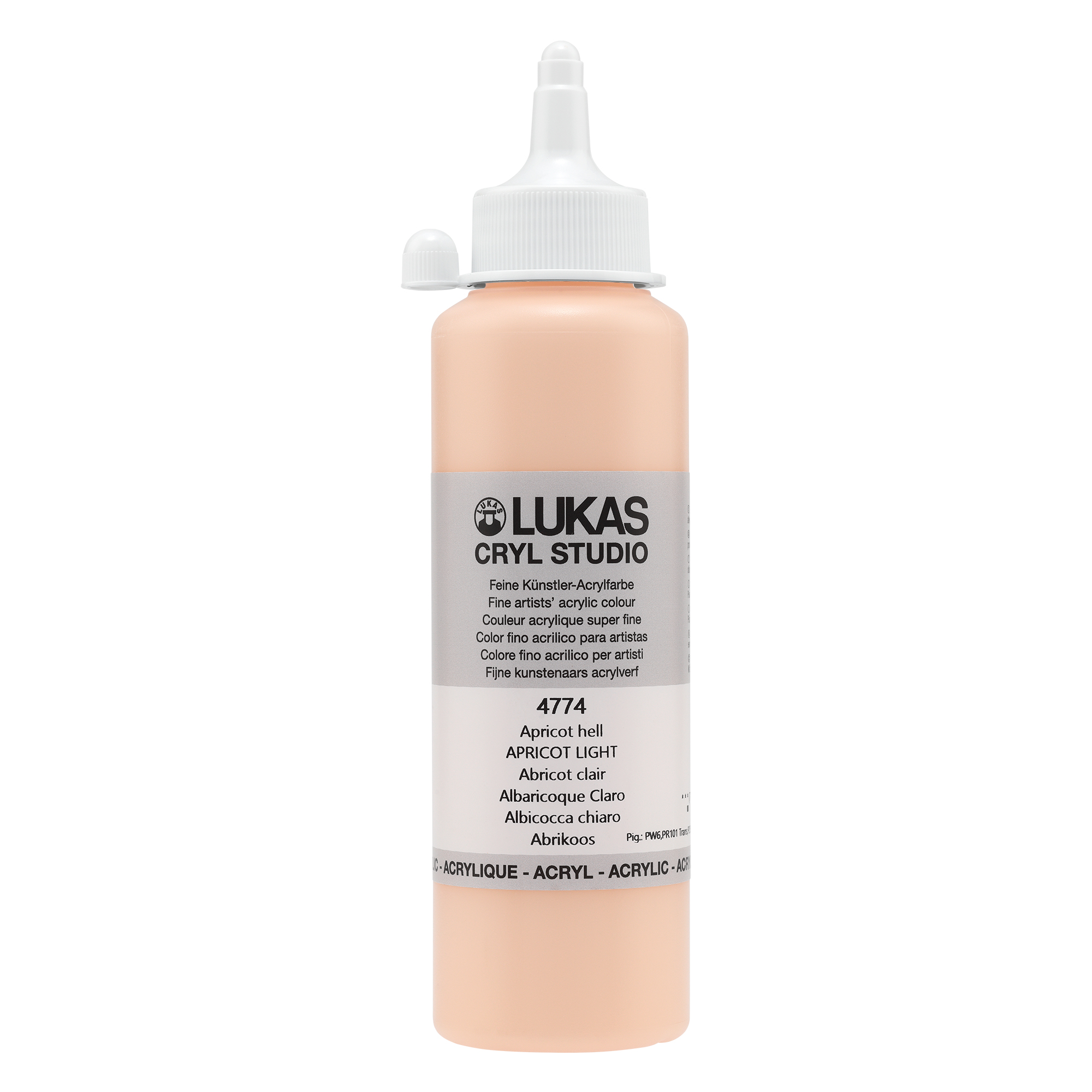 LUKAS CRYL Studio 250 Ml - Colore Acrilico Fluorescente Blu
