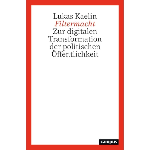 Kaelin, L Filtermacht - (German Import) (Paperback)