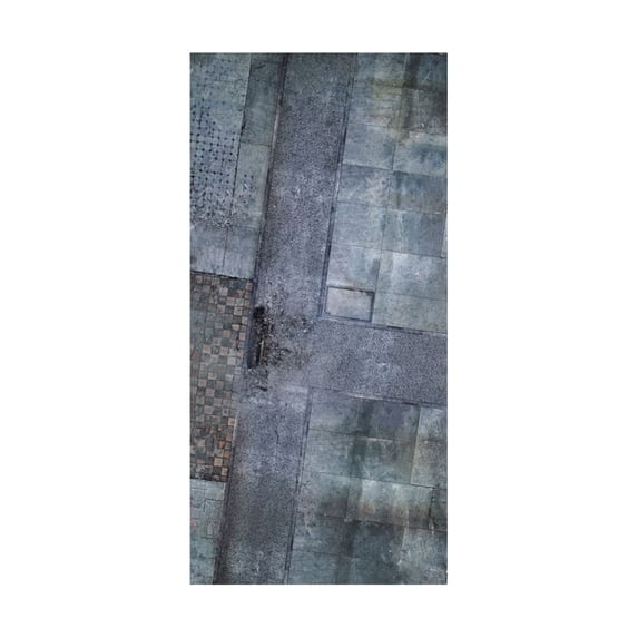 Lukas Schmidt Playmats 72" x 36" Playmat - Aftermatch Plaza (Anti-Slip Fabric) New