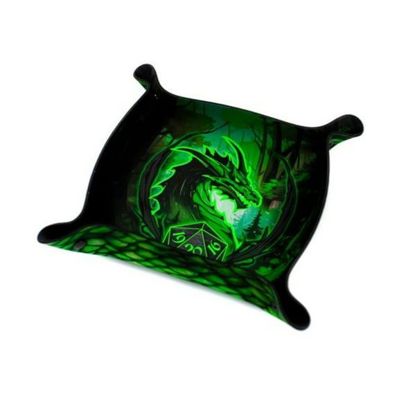 Lukas Schmidt Playmats Green Dragon (Glow in the Dark) New