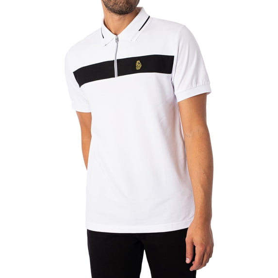 Luke 1977 Zip Lock Polo Shirt, White