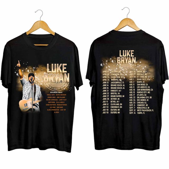 Luke Bryan Mind Of A Country Boy Tour 2024 T-Shirt, Luke Bryan Fan ...