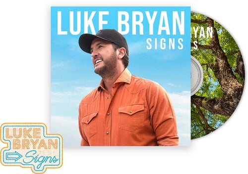 Luke Bryan - Signs (Walmart Exclusive) - CD + Patch