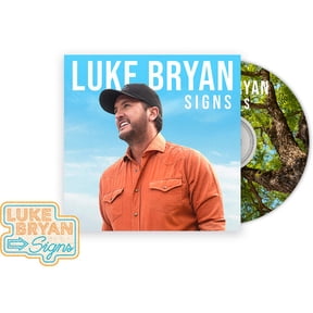 Luke Bryan - Signs (Walmart Exclusive) - CD + Patch