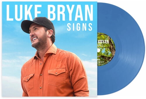 Luke Bryan - Signs (Walmart Exclusive) - "FISH" Blue Vinyl