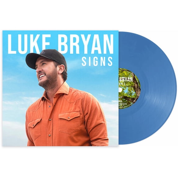 Luke Bryan - Signs (Walmart Exclusive) - "FISH" Blue Vinyl