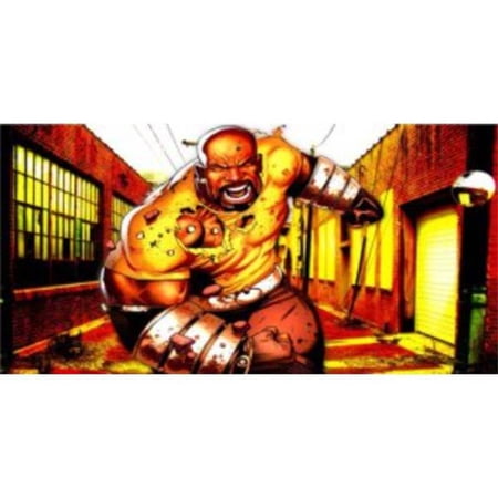 Luke Cage Photo License Plate