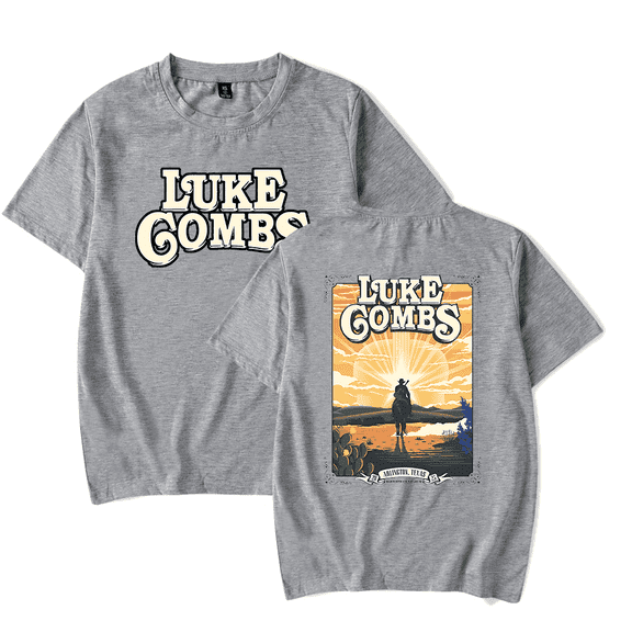 Luke Combs Arlington Texas T-shirt Short-sleeved Men Women Fashion Casual Summer tee