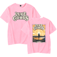 thumbnail image 1 of Luke Combs Arlington Texas T-shirt Short-sleeved Men Women Fashion Casual Summer tee, 1 of 2
