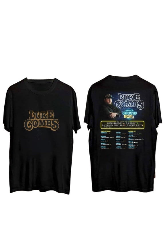 Luke Combs Merch 2026 Shirt Unisex Tops Vintage Tee Jersey Outdoor Tee Fashion y2k Top