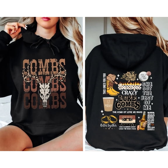 Luke Combs Merch 2026 Unisex Hoodie Long Sleeve Unisex Pullover Clothing Oversized Outdoor Kids Sweatshirt