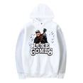 thumbnail image 1 of Luke Combs Merch Hoodie Live Music Photo Printed Hoodies Country Music Men Women Long Sleeve Pullovers, 1 of 5
