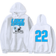 thumbnail image 1 of Luke Combs Merch Hoodie Number 22 Football Jersey Hoodies Long Sleeve Pullovers, 1 of 5