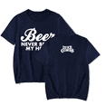 thumbnail image 1 of Luke Combs Merch T-Shirt Beer Never Broke My Heart Crewneck Top T Shirts Women Men Top Tees, 1 of 2