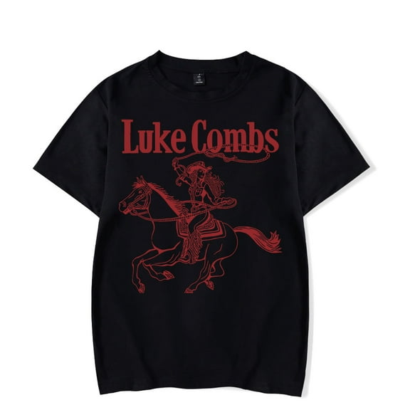 Luke Combs Merch T-Shirt Lasso Crewneck Top T Shirts Women Men Country Music Top Tees