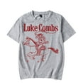thumbnail image 1 of Luke Combs Merch T-Shirt Lasso Crewneck Top T Shirts Women Men Country Music Top Tees, 1 of 2
