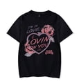 thumbnail image 1 of Luke Combs Merch T-Shirt Lovin' On You Crewneck Top T Shirts Women Men Top Tees, 1 of 5