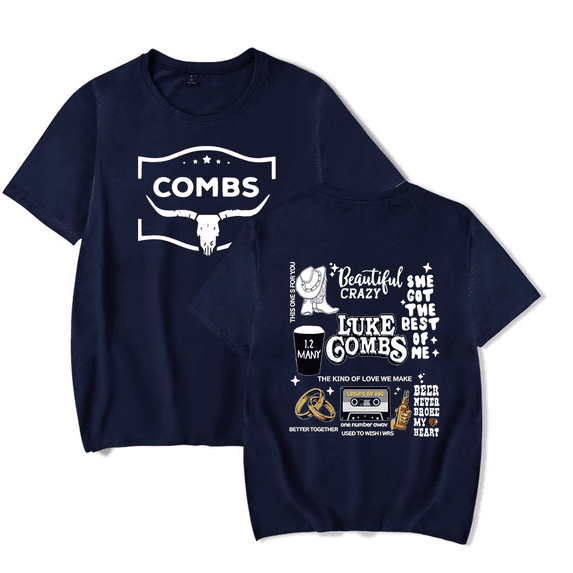Luke Combs Merch T-Shirt The Kind Of Love We Make Crewneck Top T Shirts Women Men Country Music Top Tee