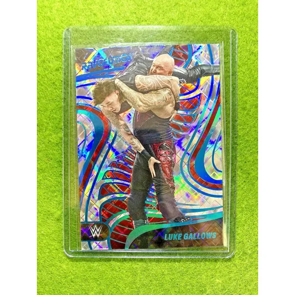 Luke Gallows WWE REVOLUTION PRIZM # /149 COSMIC SP CARD 2023 WWE MAKE AN OFFER