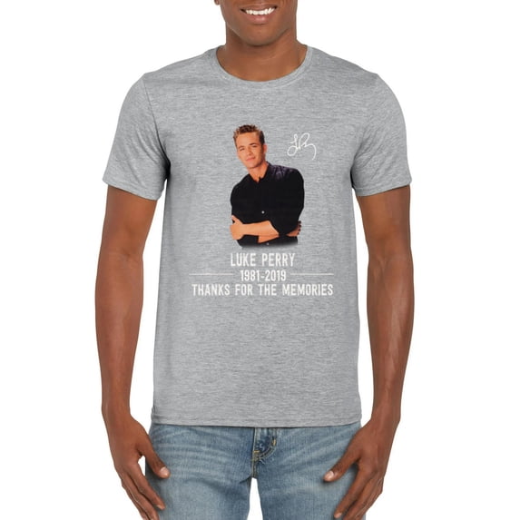 Luke Perry Thanks For The Memories 90210 Riverdale Actor T-Shirt, for men & women, up to size 5XL