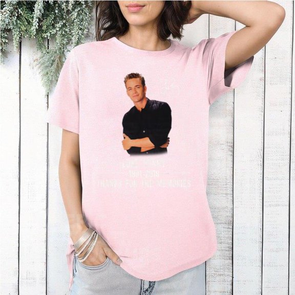 Luke Perry Thanks For The Memories 90210 Riverdale Actor T-Shirt, for men & women, up to size 5XL