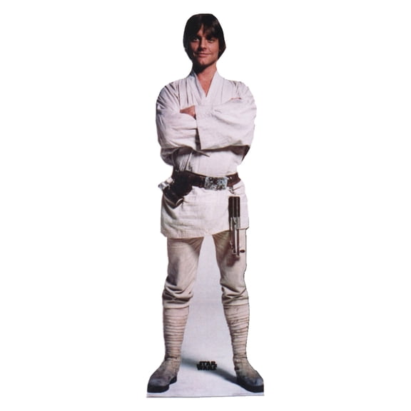 Prime Party Luke Skywalker Star Wars Classics Life-Size Cardboard Standup Decor, 70" x 20"