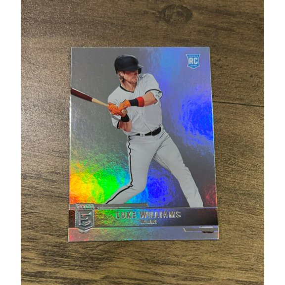 Luke Williams MLB Miami Marlins 2022 Panini Chronicles - Elite 31 RC trading card